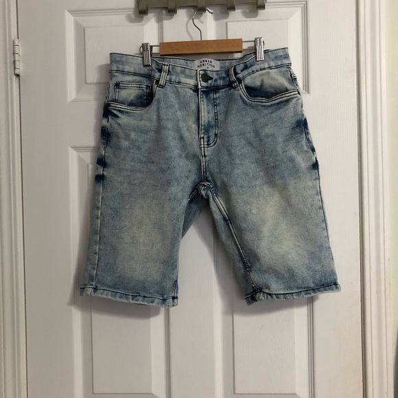 Urban Heritage Light Wash Jean Shorts - Picture 1 of 4
